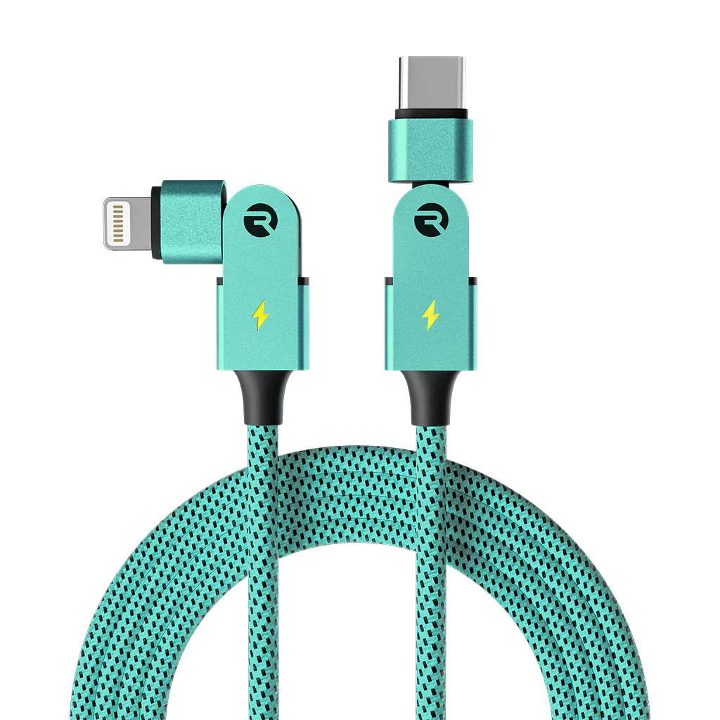 Lightning: for iPhone 13/14 and older / 3ft / Mint