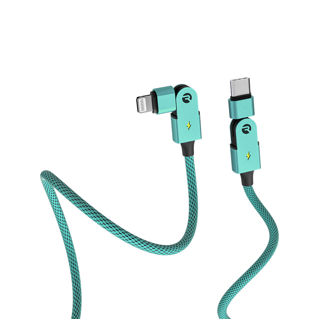 Lightning: for iPhone 13/14 and older / 3ft / Mint